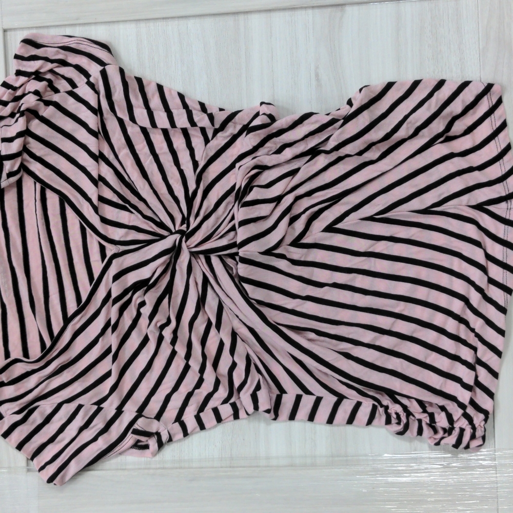 Maternity Knot-Front Shirt